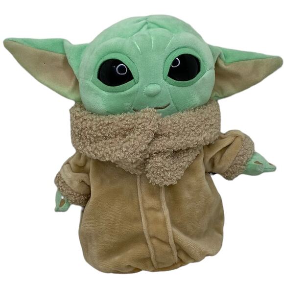Disney Star Wars The Mandalorian The Child Baby Yoda Standing Plush Mattel 2020 - Picture 1 of 10